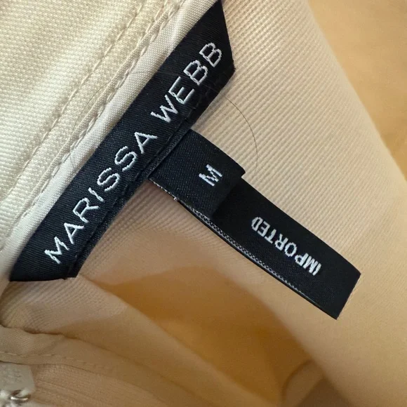 Marissa Webb Cream Pleated Camisole - Picture 3 of 12